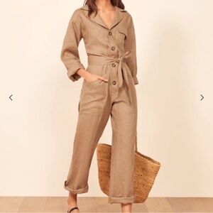 Reformation Cade Jumpsuit XS